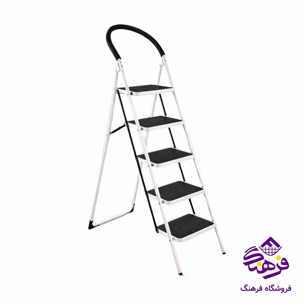 نردبان 5پله پهن  منتیا مدل  1305