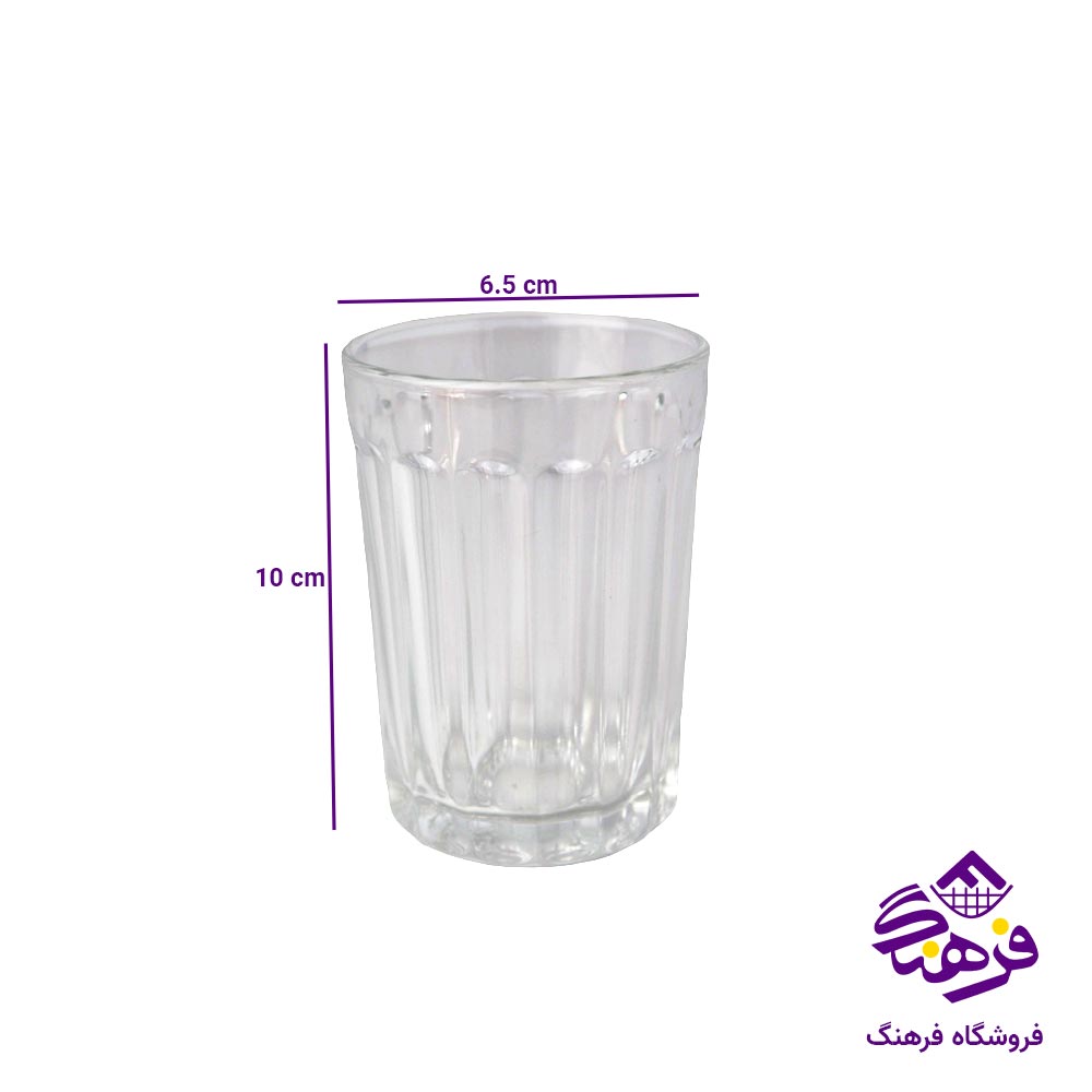 ليوان متوسط بلور زنگان مدل کلاسيک 1159