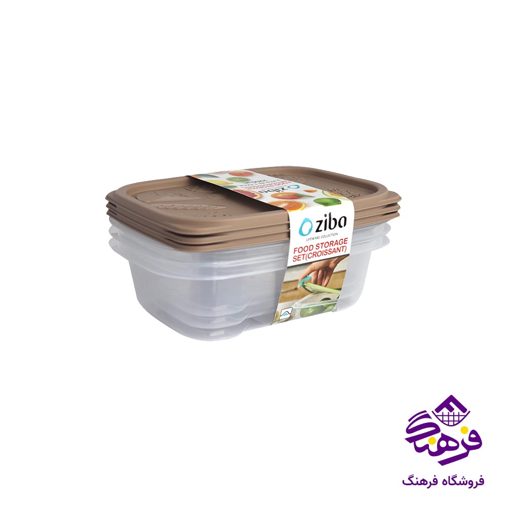 ظرف فریزری 2200 میلی لیتر زیباسازان مدل کروسان 35239