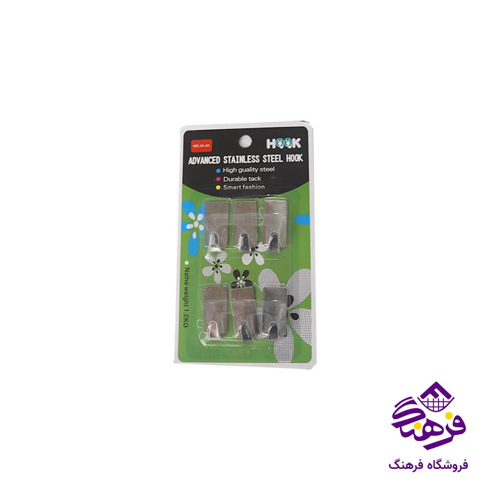 چسبک استیل 6 عددی