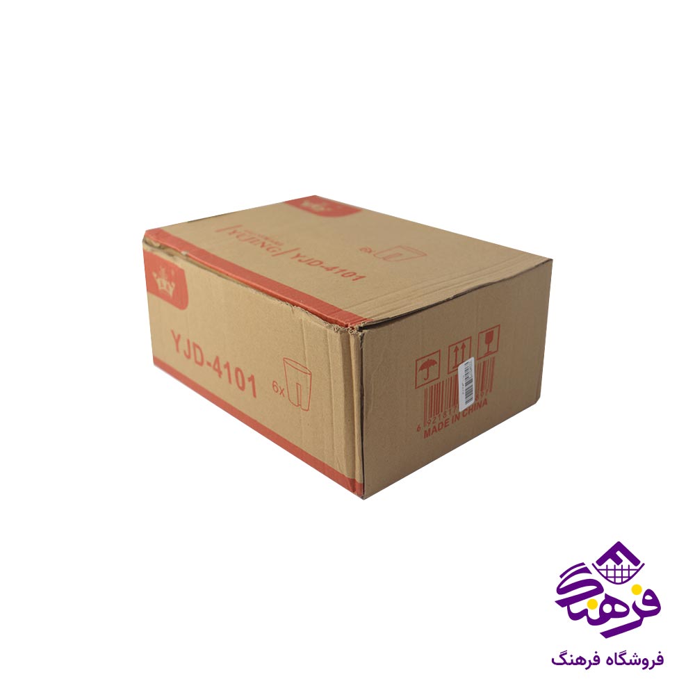 لیوان یوجین 4101 ( 6 عددی )