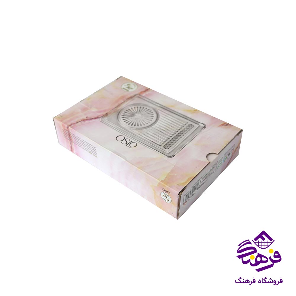 زیر لیوانی بلور کاوه مدل اسلو 