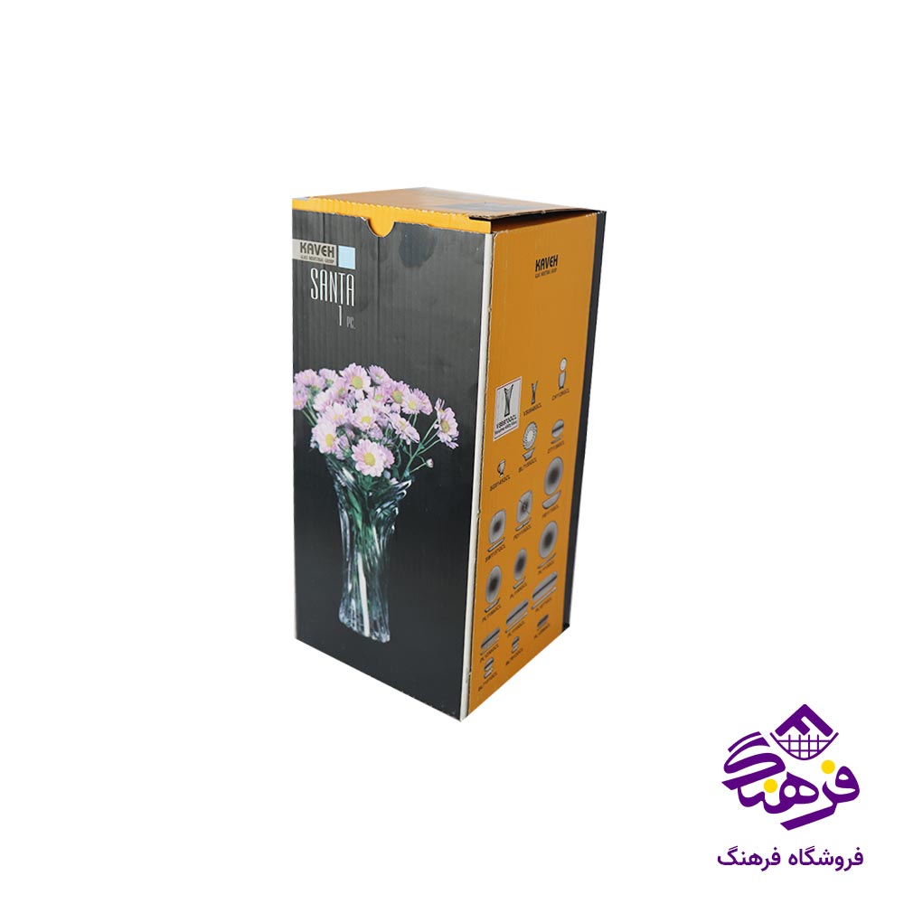 گلدان بلور کاوه مدل سانتا 2