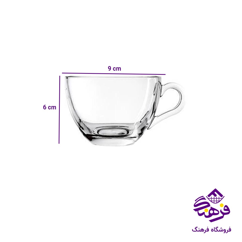 فنجان بلینک مکس مدل چین بیسیک 96 (6 عددی)