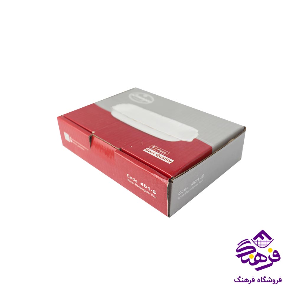 تابه مستطیل کوچک لیموم مدل ریوان 401S