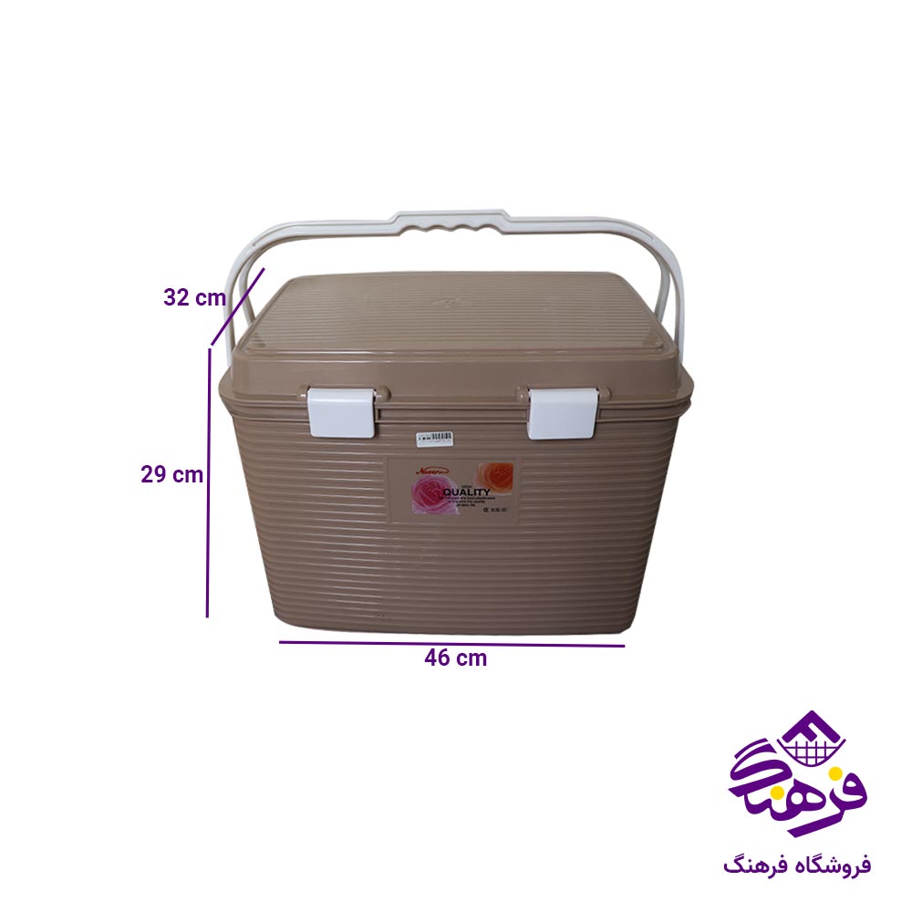 سبد پیک نیک ناصر مدل گلچهره سایز 2 کد 9100