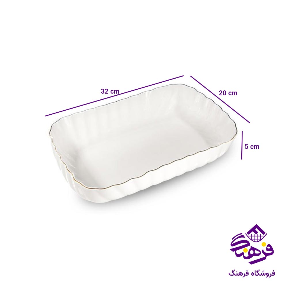 تابه بزرگ مستطیل لیموم مدل کارمن 510L