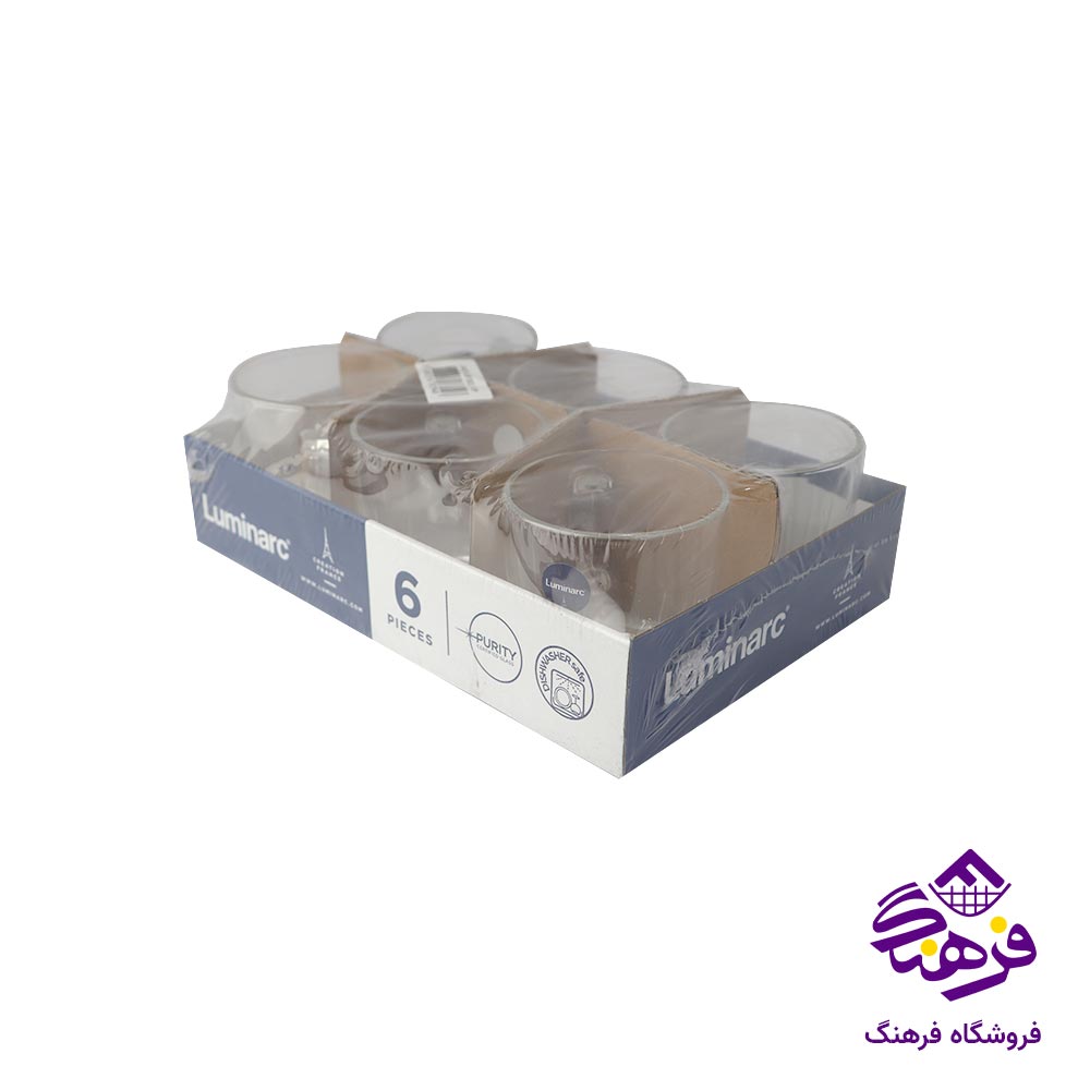 فنجان فرانسه مدل 20 لنس 6045 (6 عددی)
