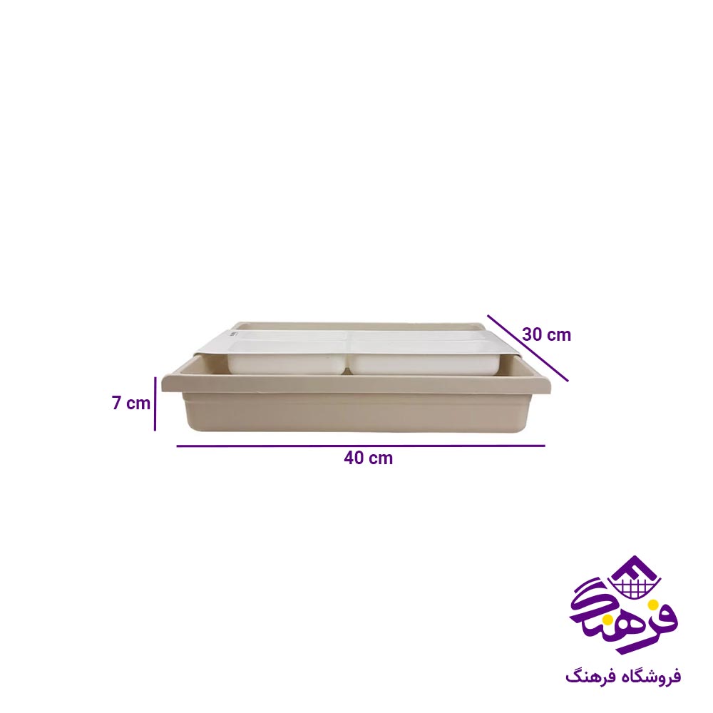 جاقاشقی کابینتی بزرگ 2 طبقه لاولی