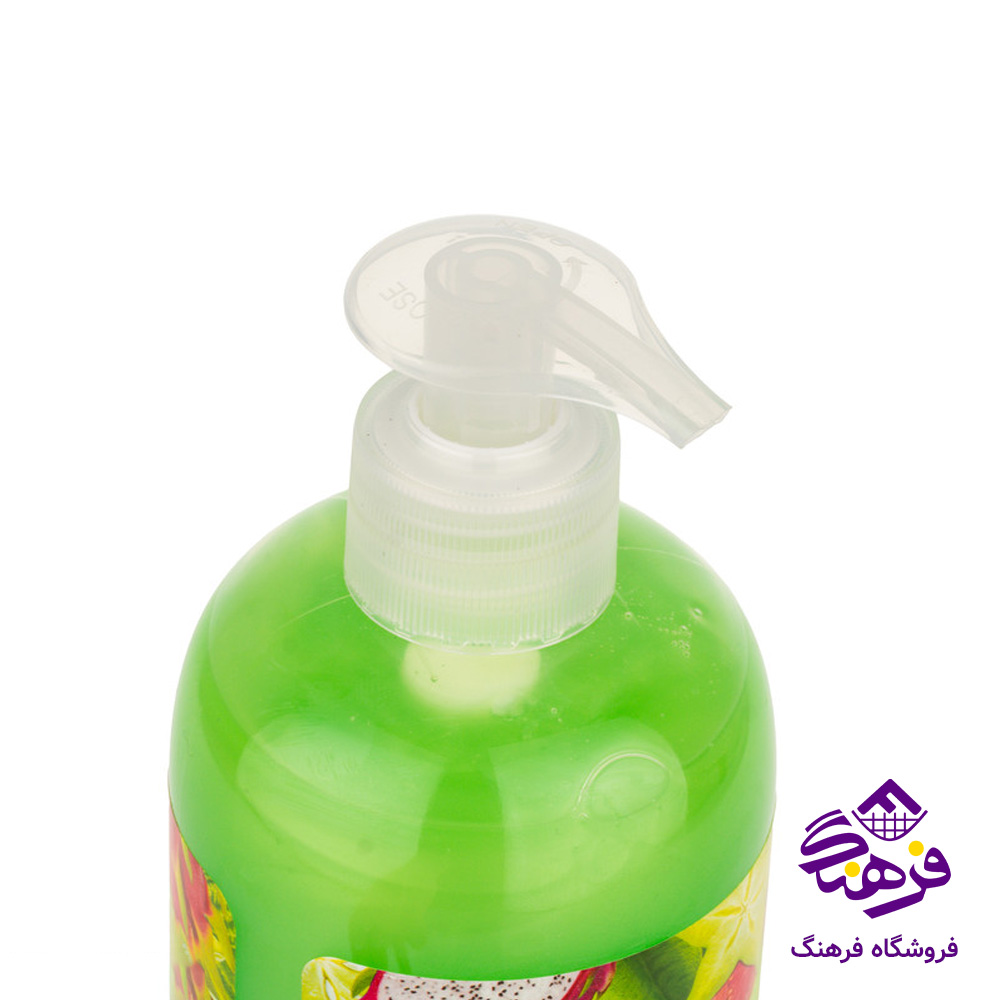 مایع دستشویی اکتیو مدل صدفی فرتی سبز 450gr