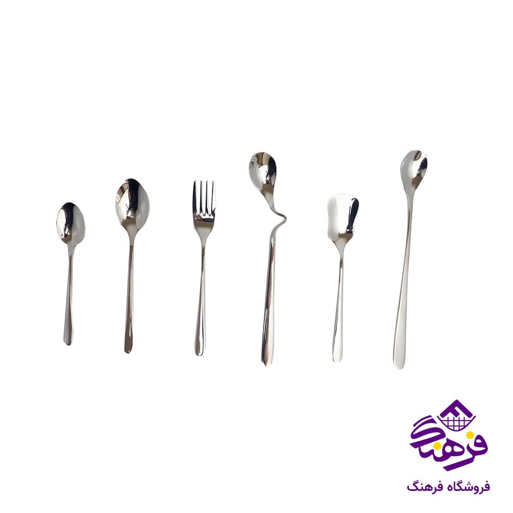 سرویس قاشق و چنگال 144 پارچه نگیر اعلا یونیک