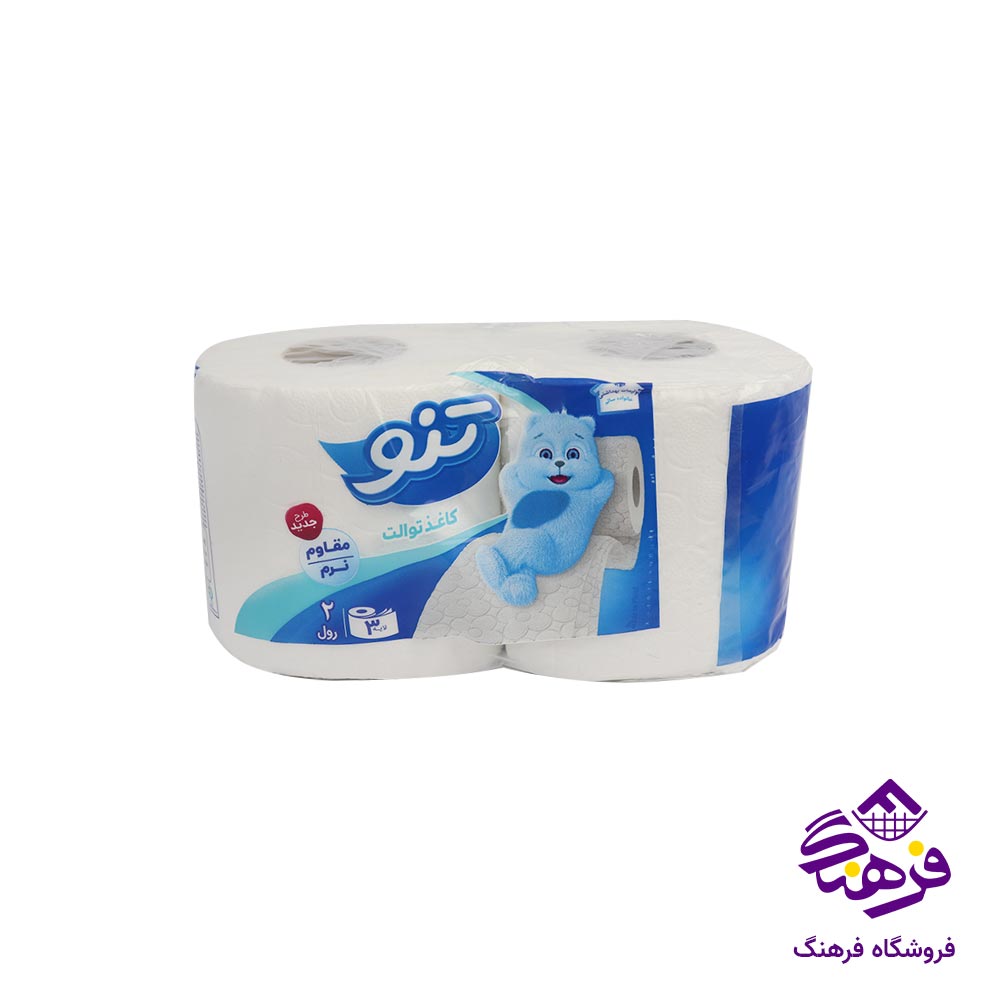 دستمال توالت تنو (2 عددی)