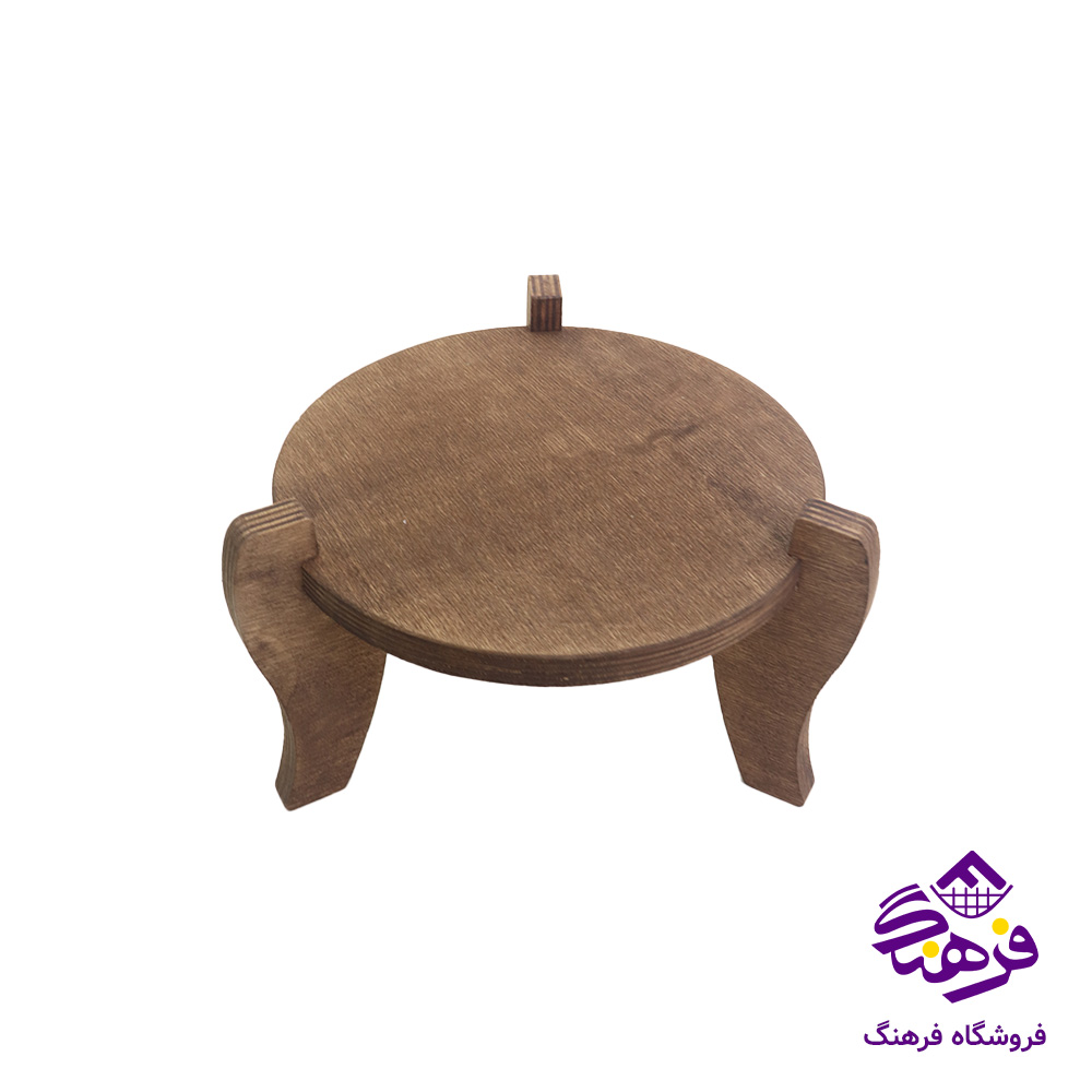 کلمن شيشه ای جام سازان مدل اوا پايه چوبی