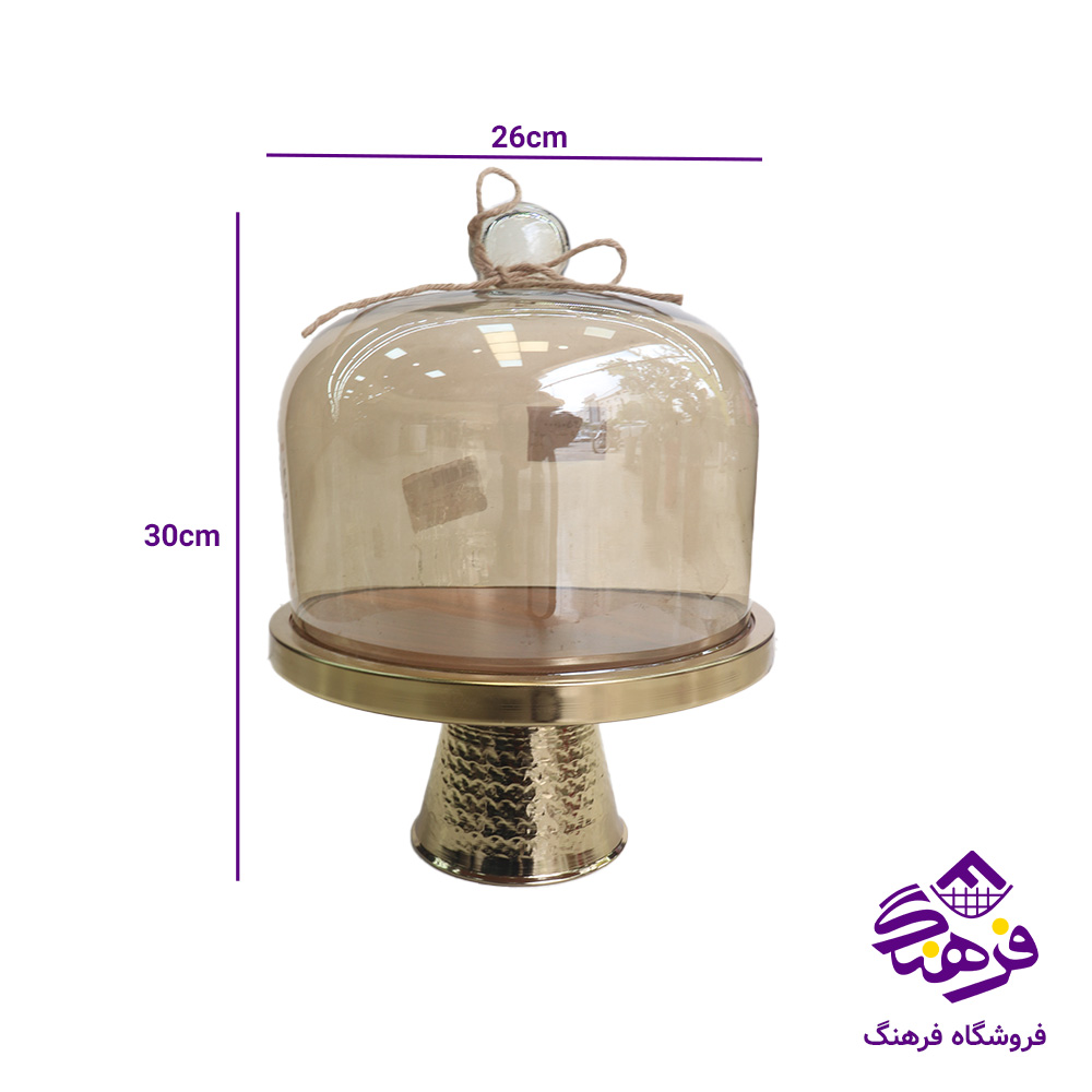 کاپ کيک جام سازان مدل پایه فلزی سایز25