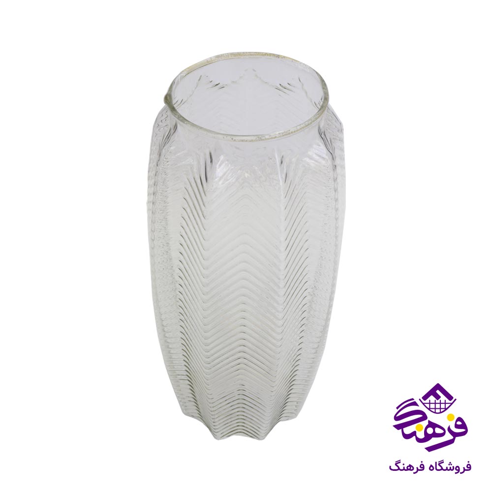 گلدان شیشه ای جام سازان مدل کاملیا 