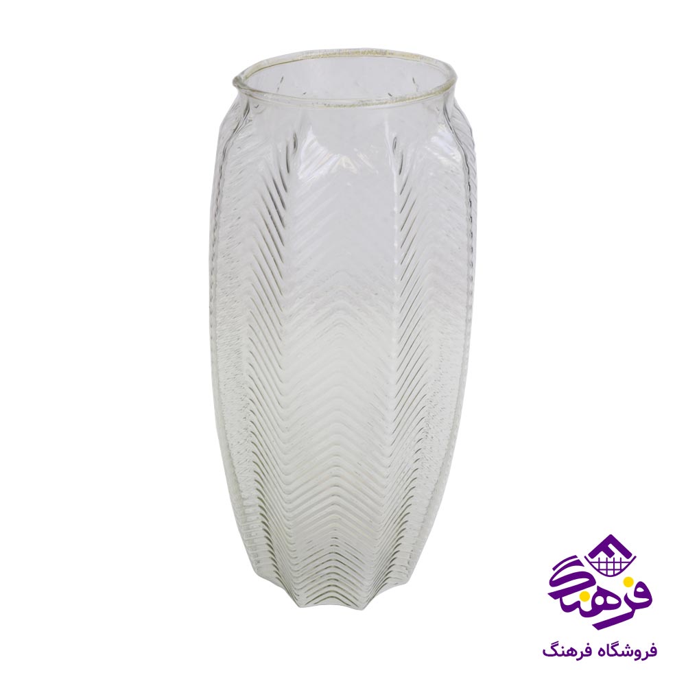 گلدان شیشه ای جام سازان مدل کاملیا 