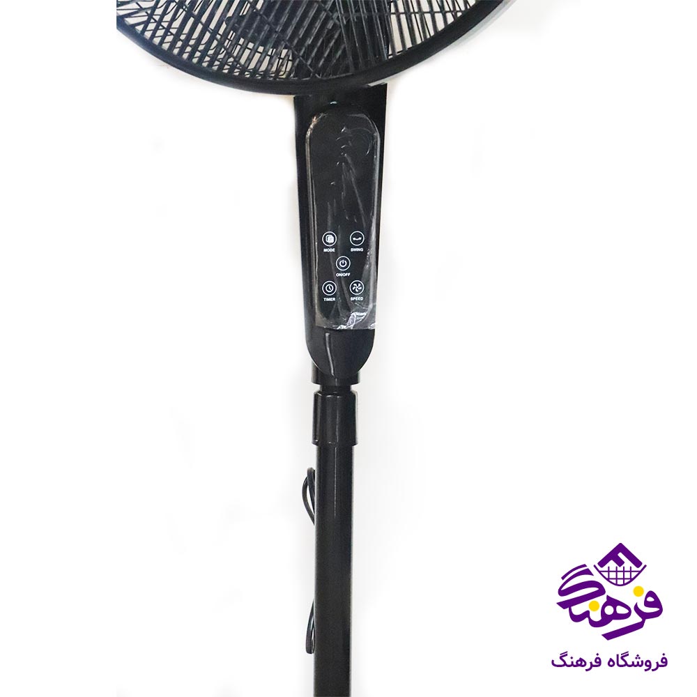 پنکه مشکی کویين هوم مدل QH 6850