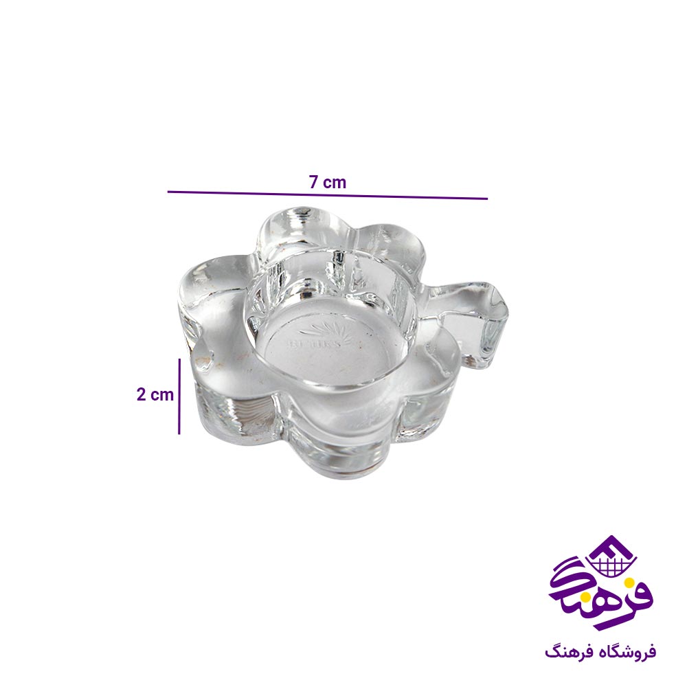 جاشمعی بلور کاوه مدل پالمیرا (2 عددی)
