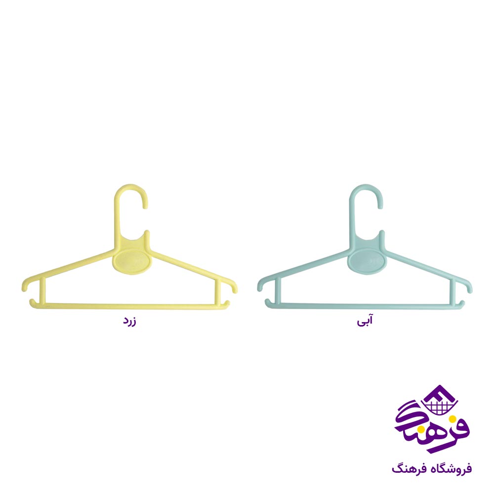 چوب لباسی پادیز مدل کودک کد 443 (6 عددی)