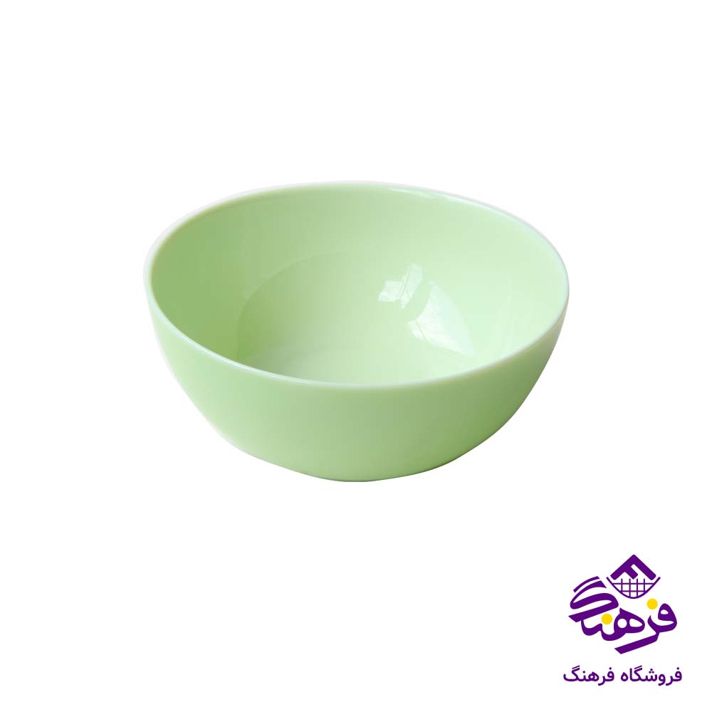 کاسه ابگوشت گلدان اپال مدل ديوالی سبز 