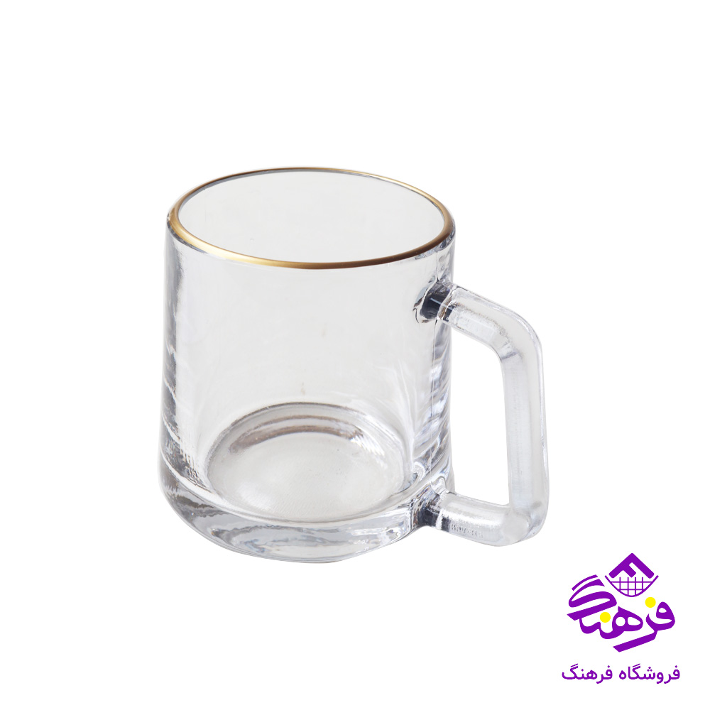 ليوان دسته دار بلور کاوه مدل ايوانا لب اکليل 