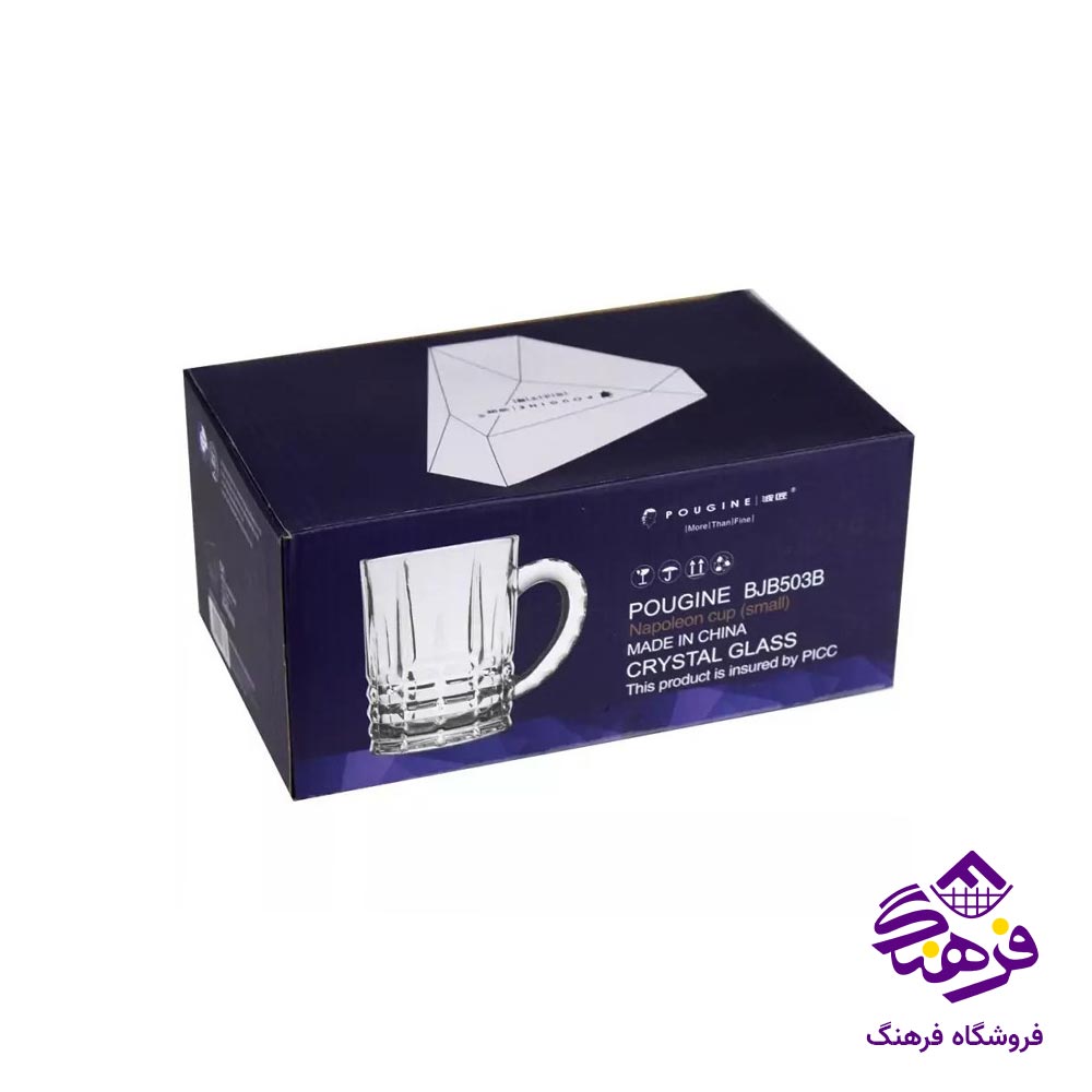 لیوان چین پوگین مدل 503B (6 عددی)