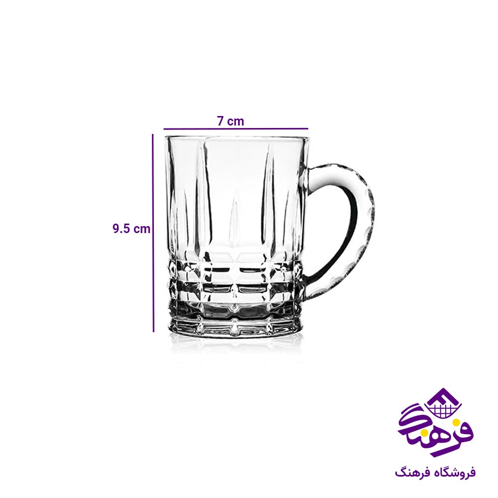 لیوان چین پوگین مدل 503B (6 عددی)