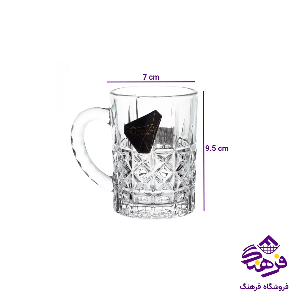 لیوان چین پوگین مدل 503C (6 عددی)