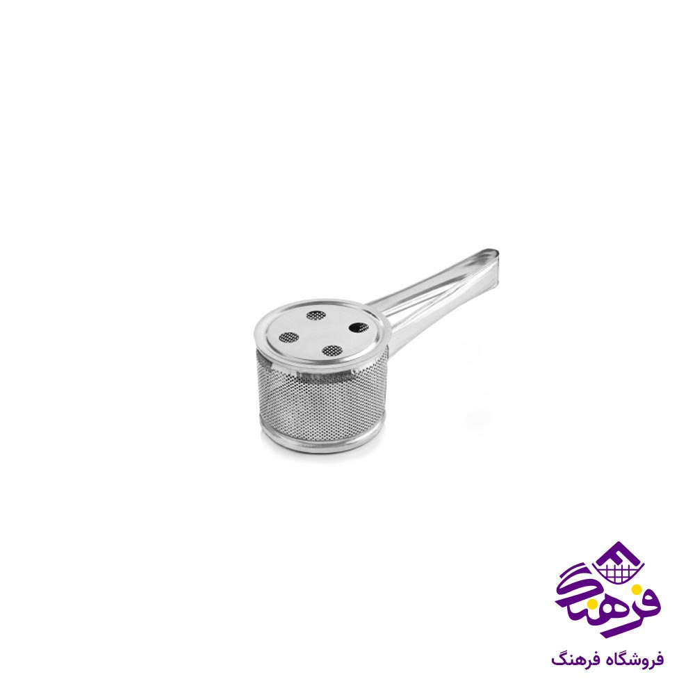 اسپند دود کن و زغال سرخکن دسته فلزی گلچین