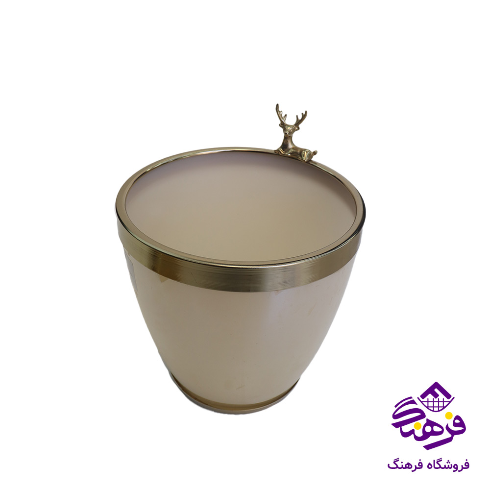 سطل و دستمال جام سازان مدل کاراملی