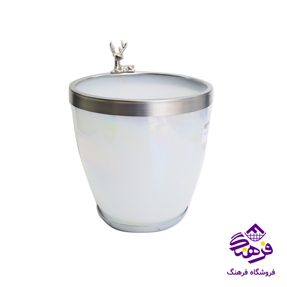 سطل و دستمال جام سازان مدل صدفی