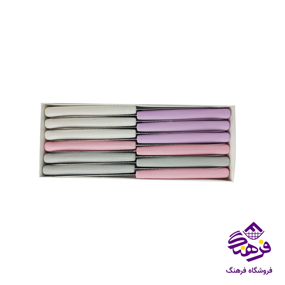 کارد اشپزخانه بیوتی پرو رنگی (12 عددی)