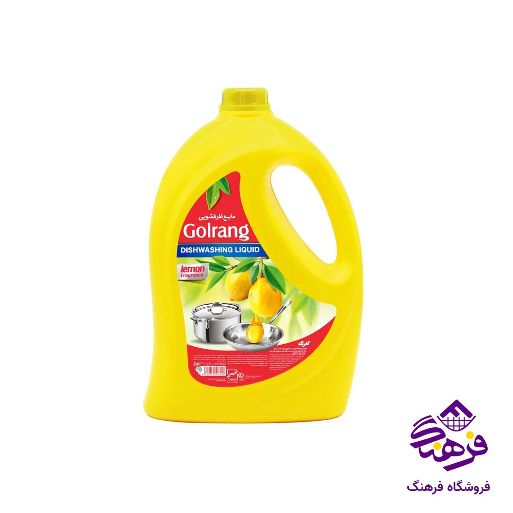 مایع ظرفشویی گلرنگ حاوی صابون 3500 گرمی