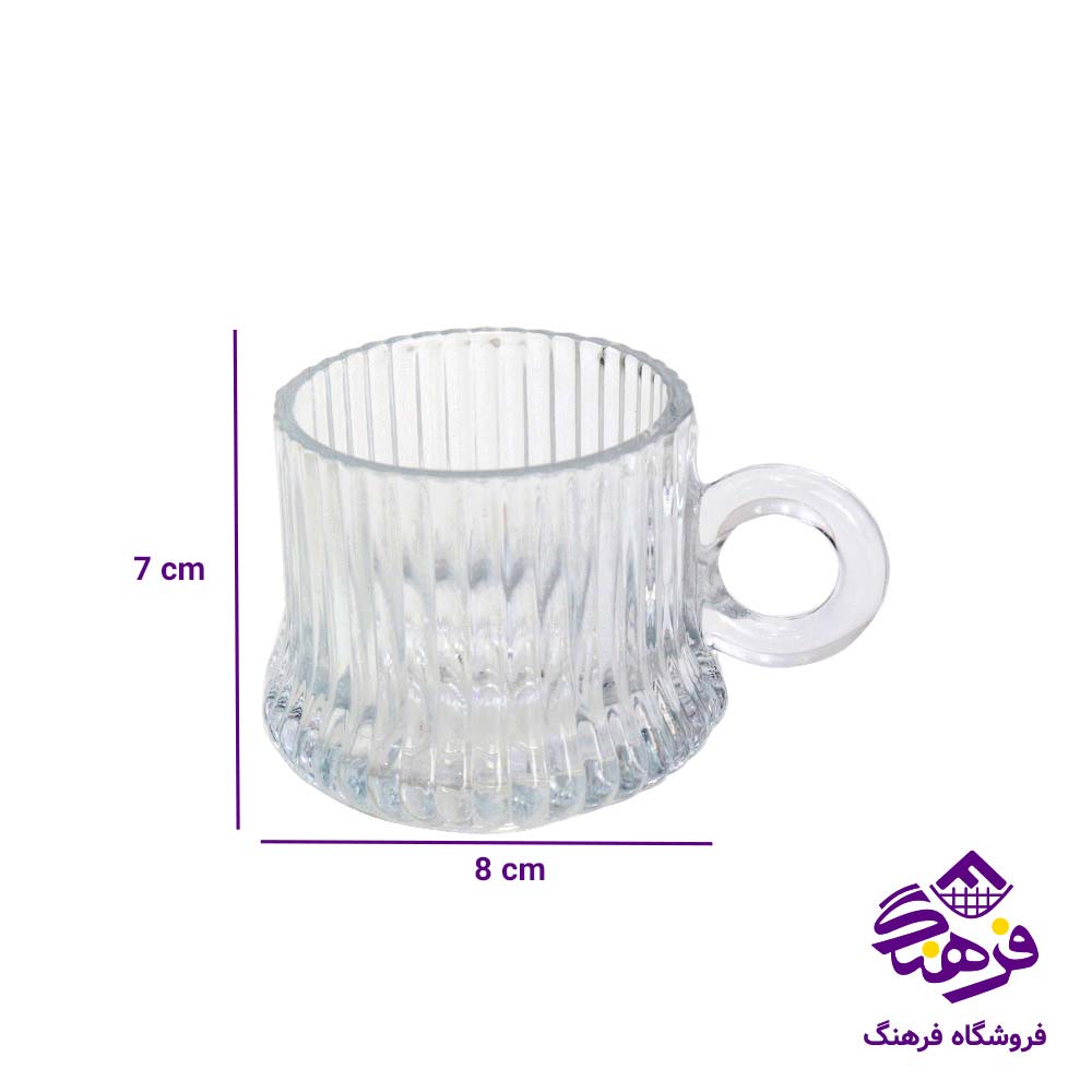 فنجان بلور کاوه مدل پريمو