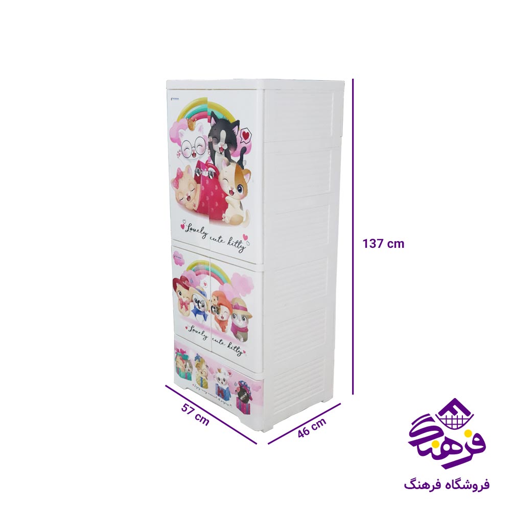 کمد کودک 1کشویی مدل S2 تسا 362
