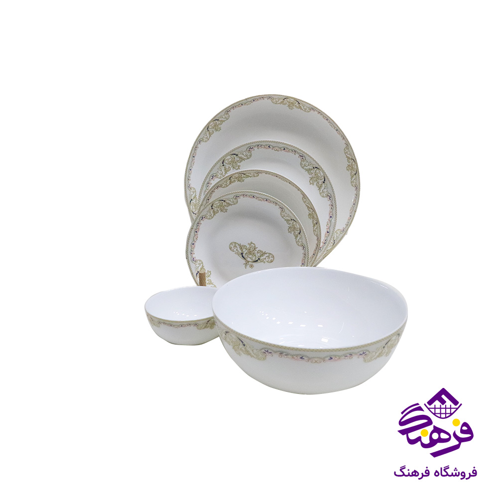 سرويس 26پارچه گلدن اپال مدل دیوالی النیا