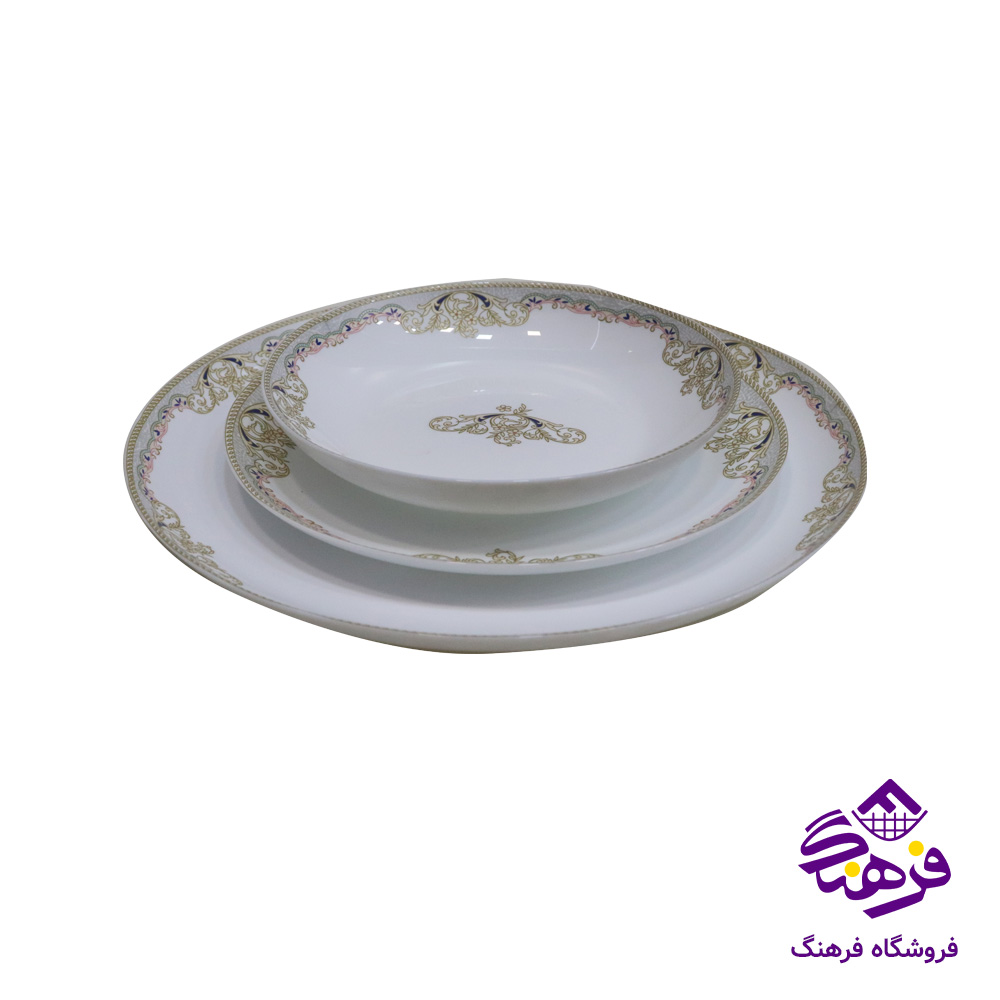 سرويس 26پارچه گلدن اپال مدل دیوالی النیا