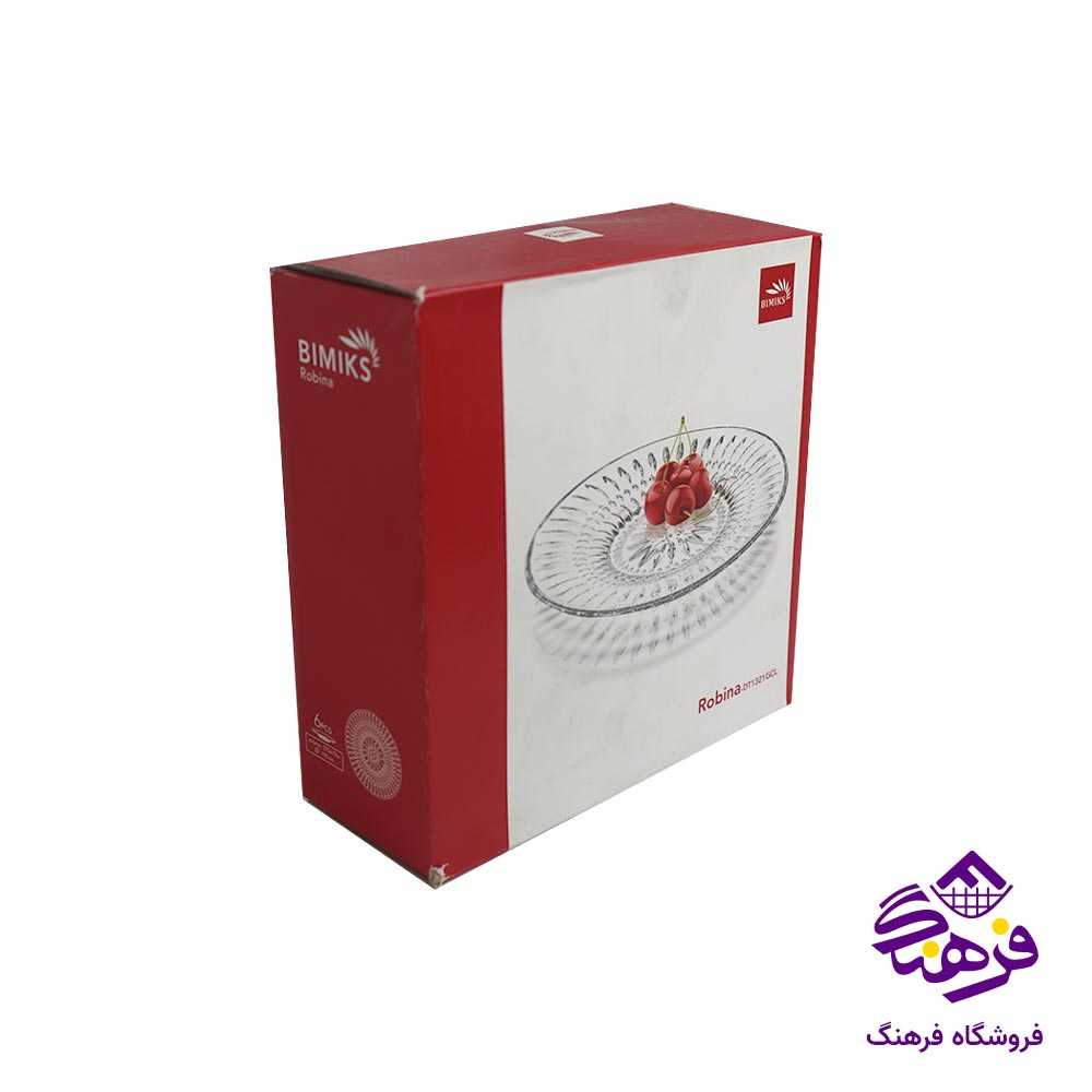 پیش دستی بلور کاوه مدل روبینا (6 عددی)
