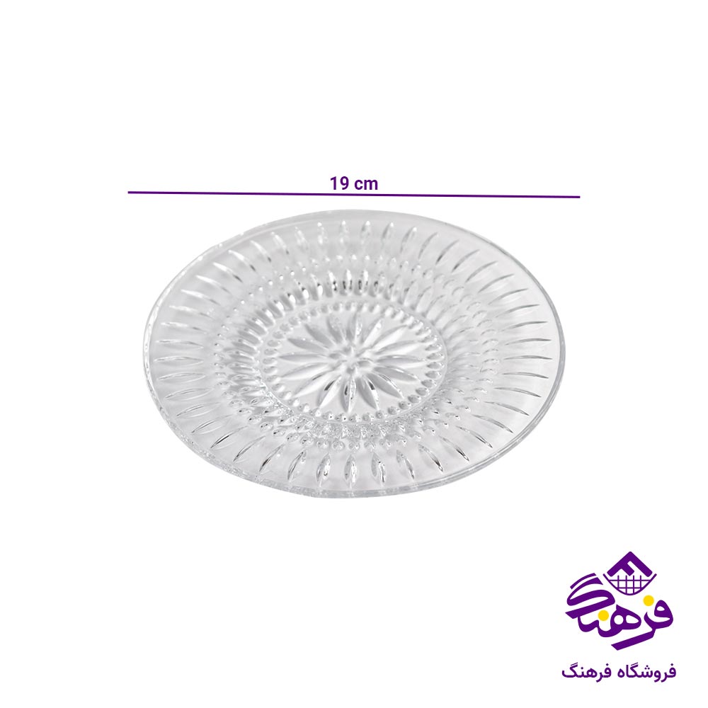 پیش دستی بلور کاوه مدل روبینا (6 عددی)