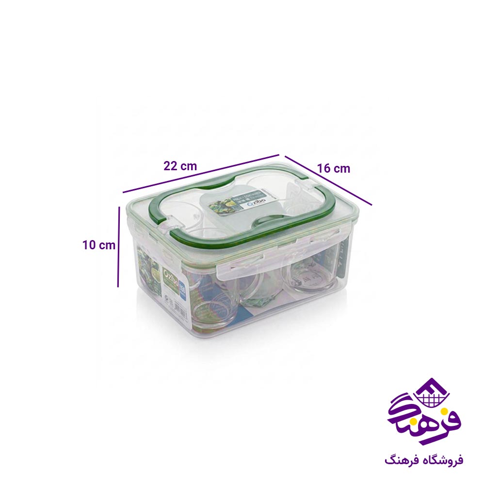 سرویس چای خوری زیباسازان مدل یونی باکس (4 نفره) 35290