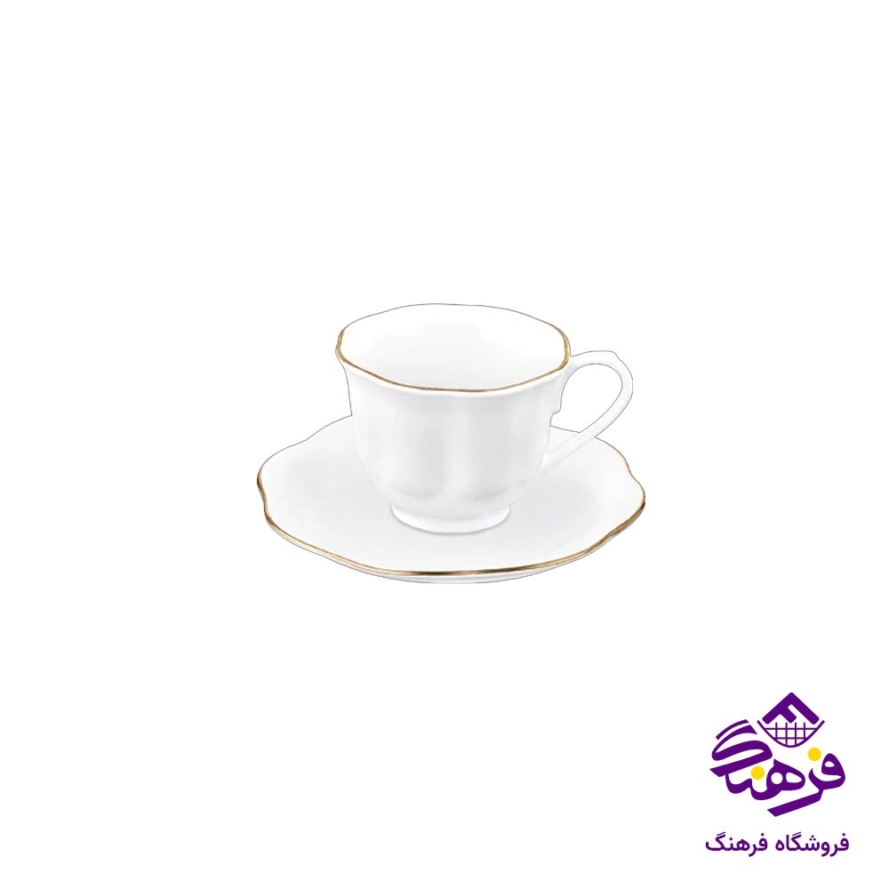 قهوه خوری 12 پارچه لیموم مدل نیلوفر 640