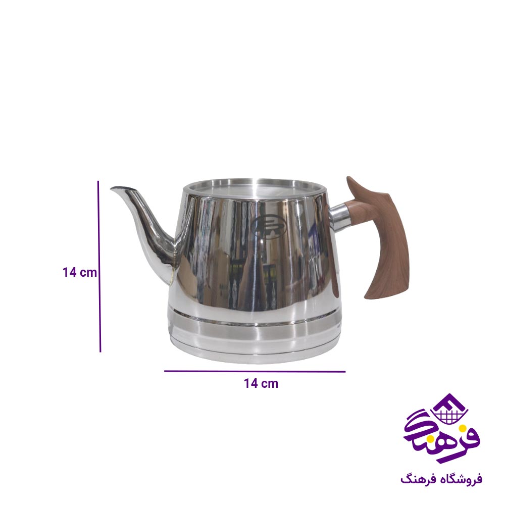 کتری قوری دسته چوبی  101 FR