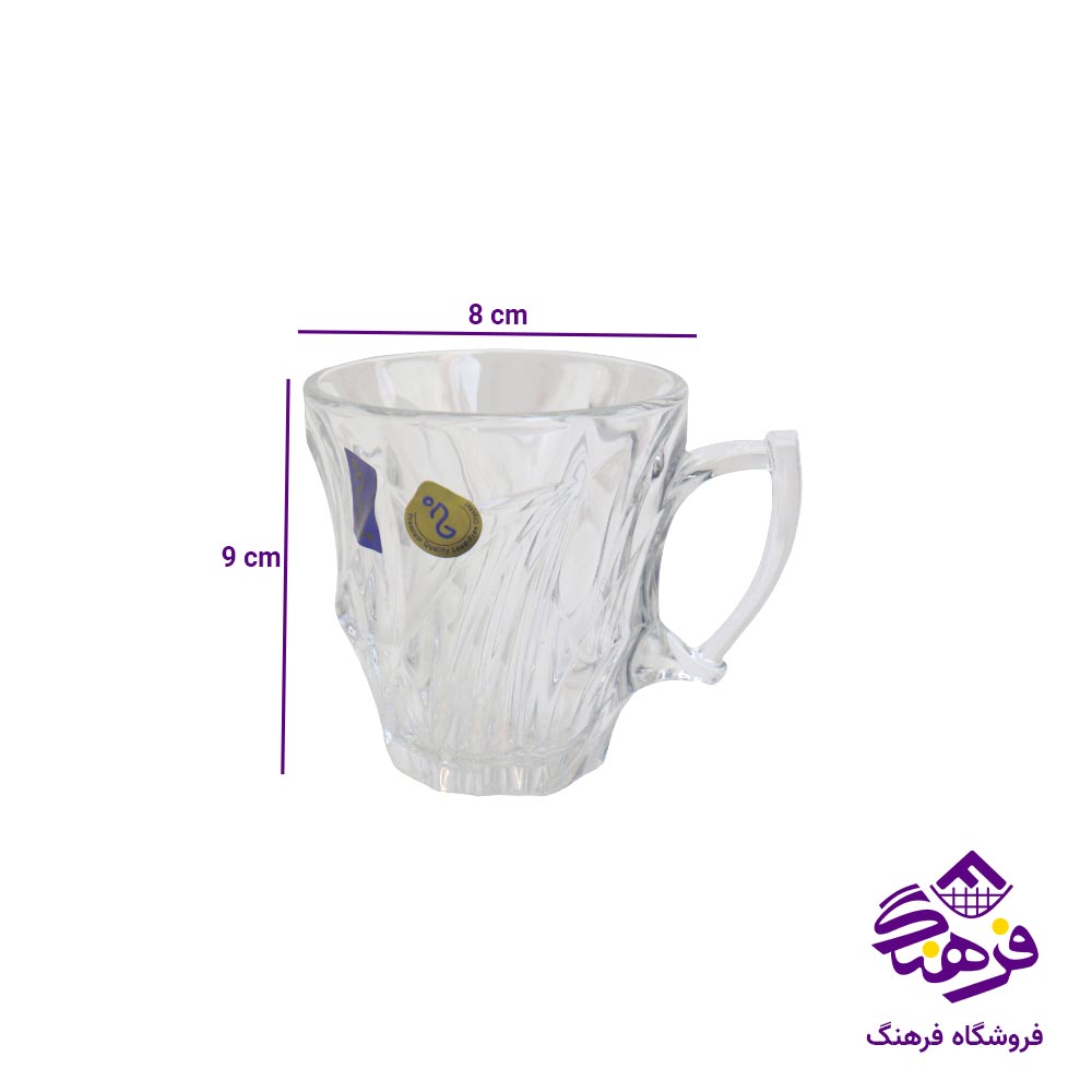 فنجان نوری تازه مدل پارادیسو (6 عددی)