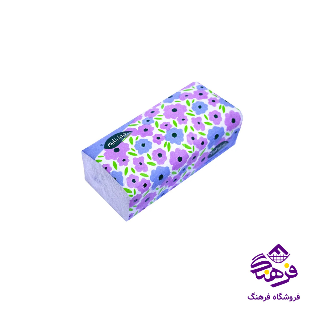 دستمال کاغذی فول تایم مدل 2لایه 250برگ (4عددی )