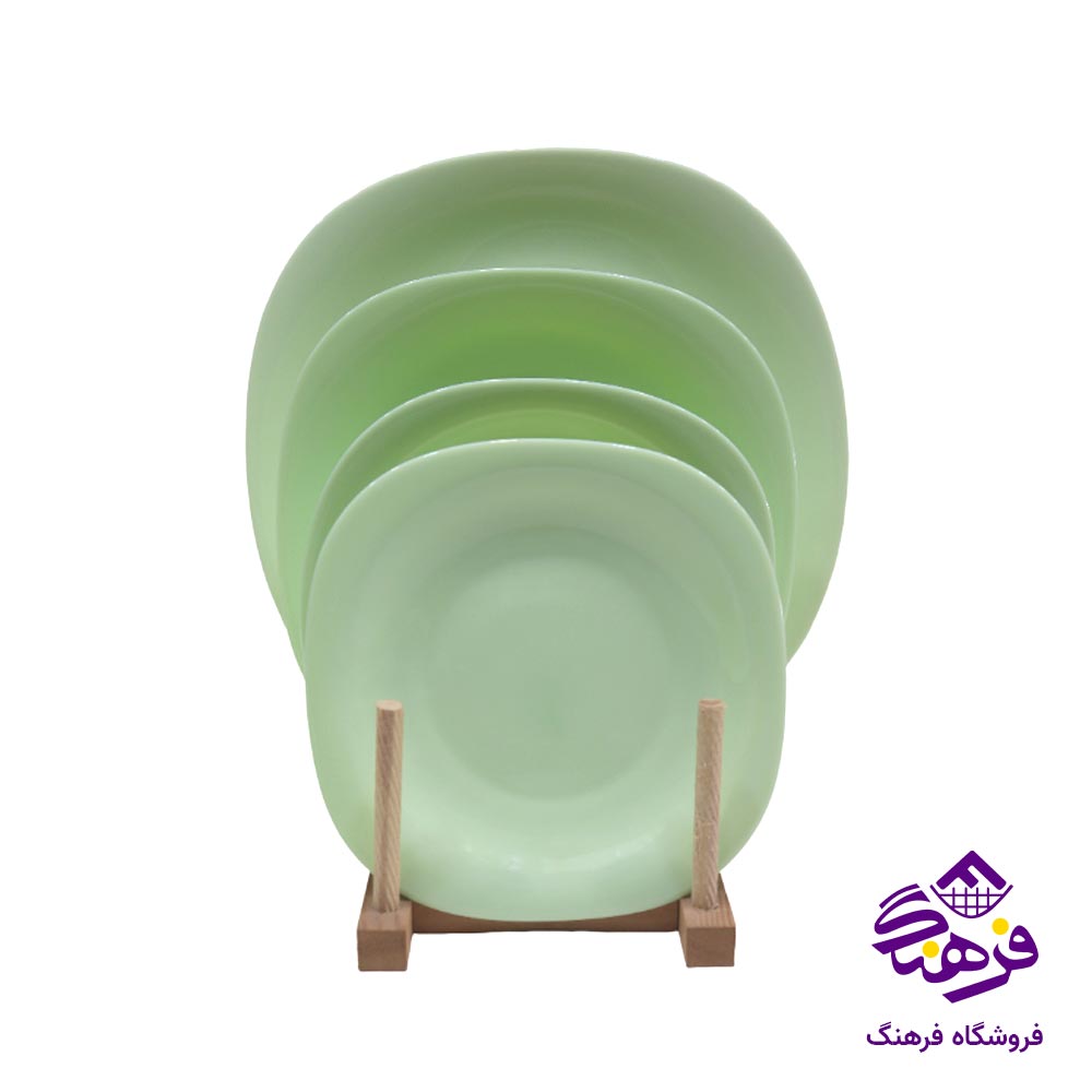 سرویس 26 پارچه گلدن اپال مدل کارین سبز