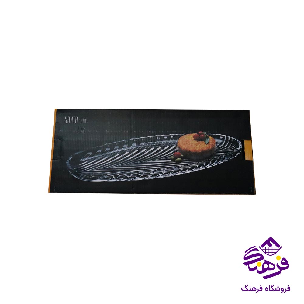 دیس بیضی بلور کاوه مدل سانتا نیو 40