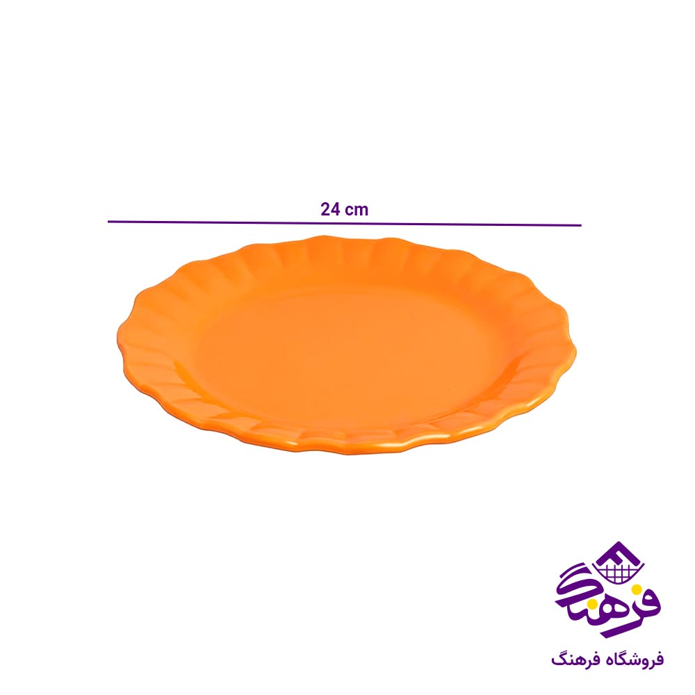 برنج خوری نارنجی ملامین مشهد مدل کنگره 314