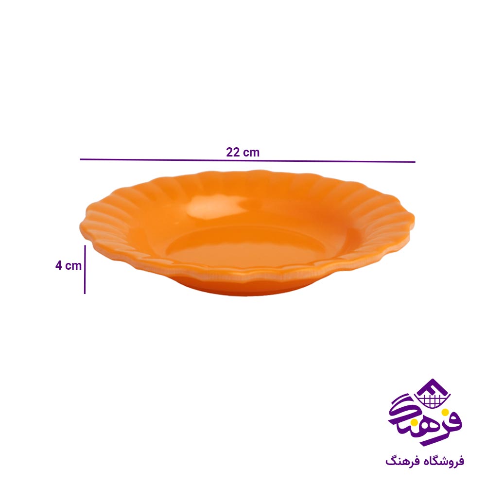 خورشت خوری نارنجی ملامین مشهد مدل کنگره 315