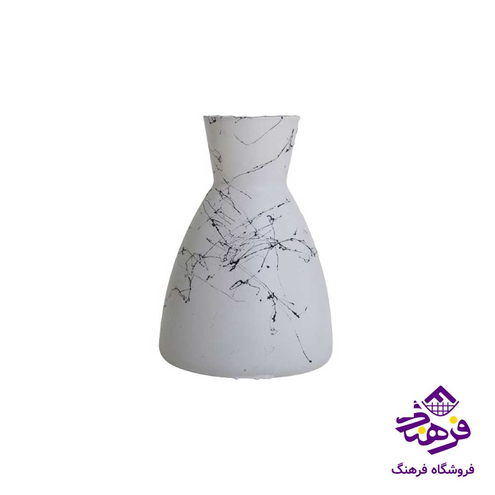 گلدان شيشه ای جام سازان مدل مارشال ماربل 