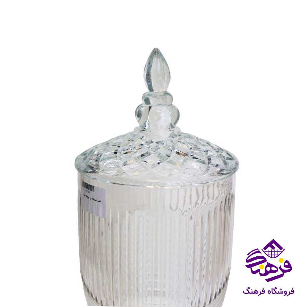 کلمن شيشه ای جام سازان مدل پيچک 